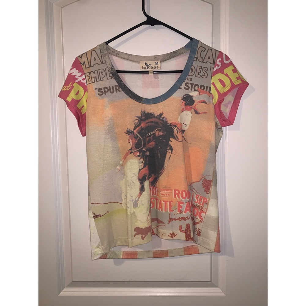 Women’s western fashion tee
